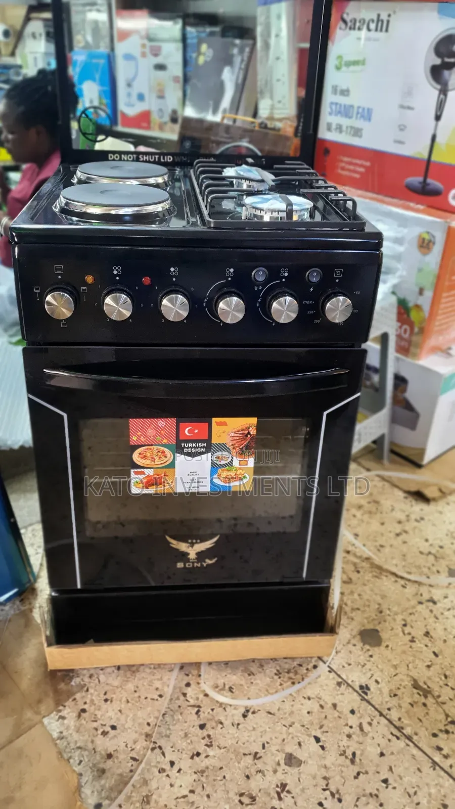 Sony 2 Gas 2 Electric With Electric Oven