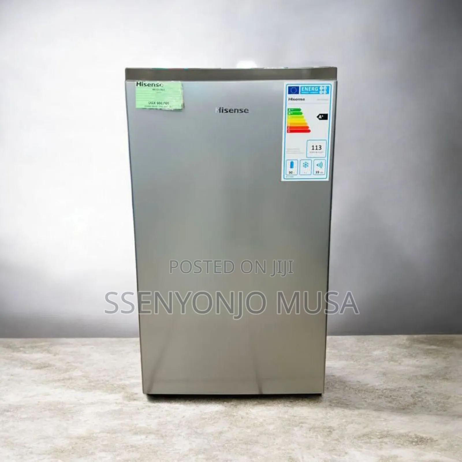 Hisense 120l Single Door Refrigerator | Rr120dags Silver -