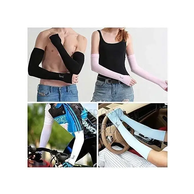 Lightweight Arm Sleeves for Sun Protection and Sports
