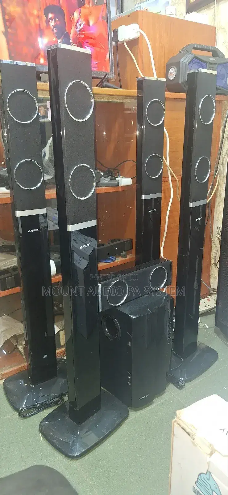 Feilex High Quality Hometheatre System 5.1
