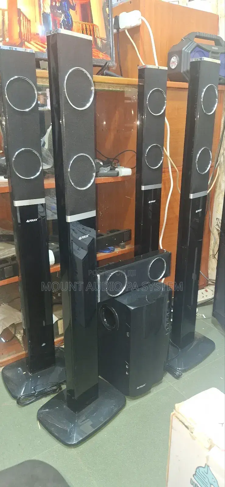 Feilex High Quality Hometheatre System 5.1