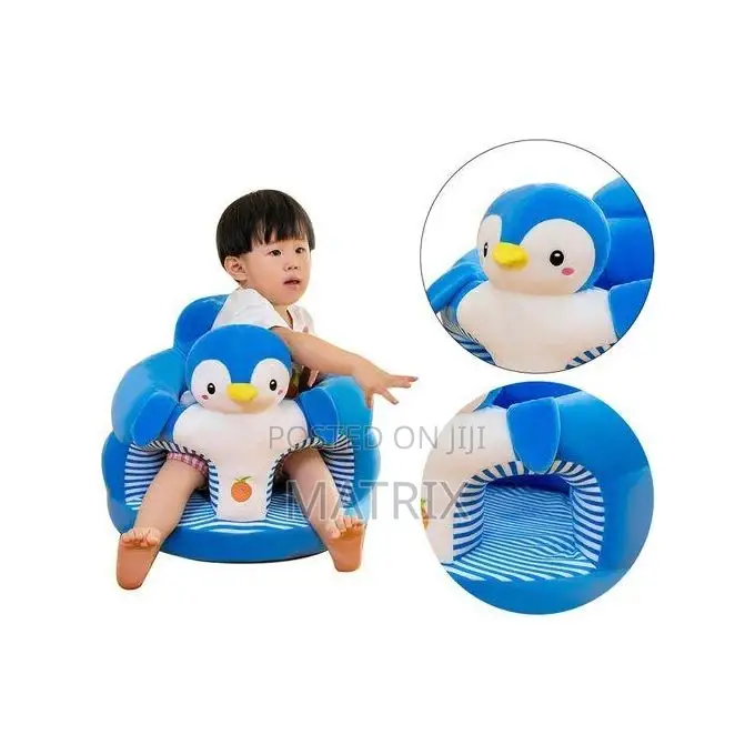 Cuddly Secure Penguin Baby Floor Seat