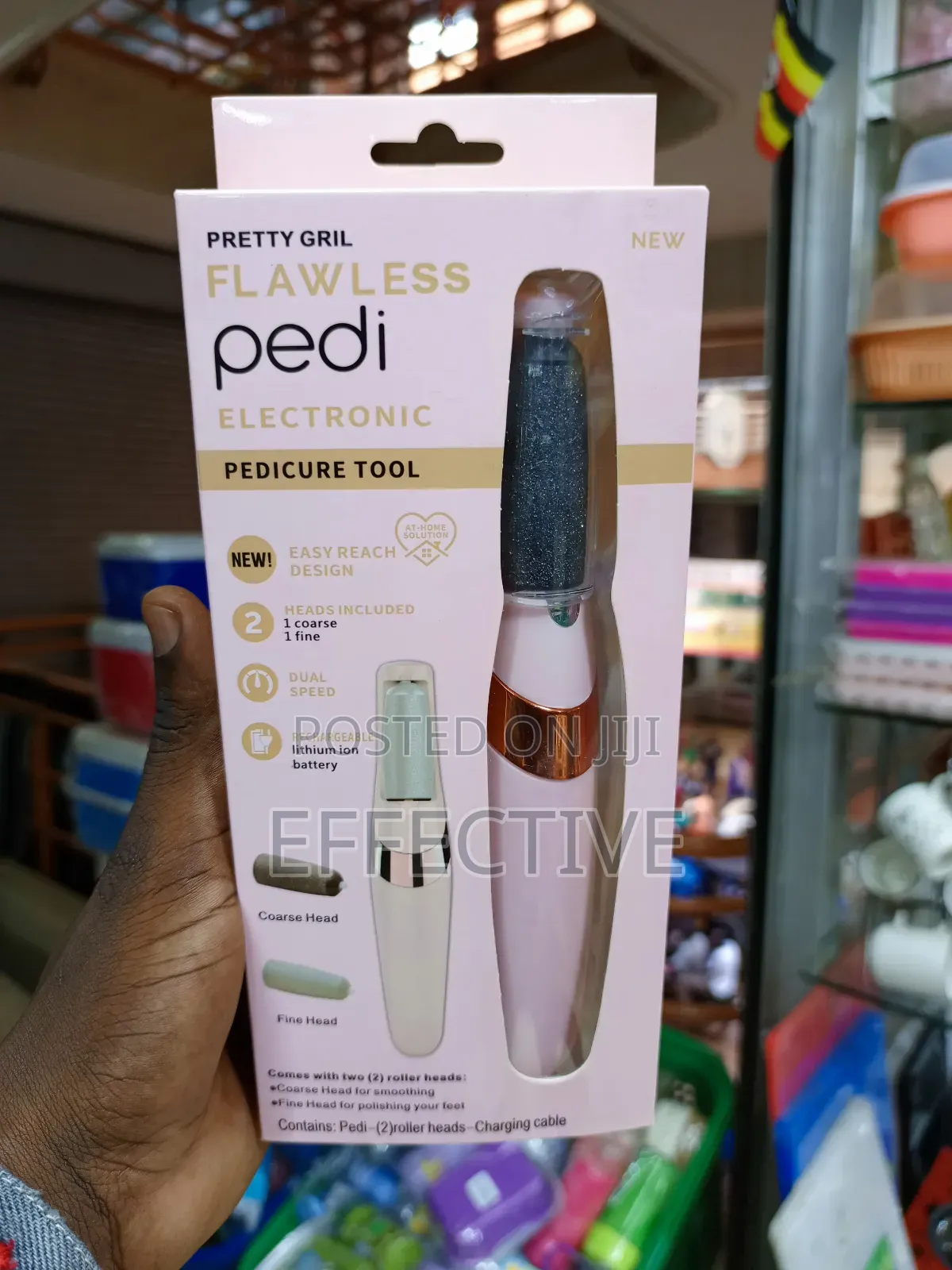 Pretty Gril Flawless Pedi Electronic Pedicure Tool