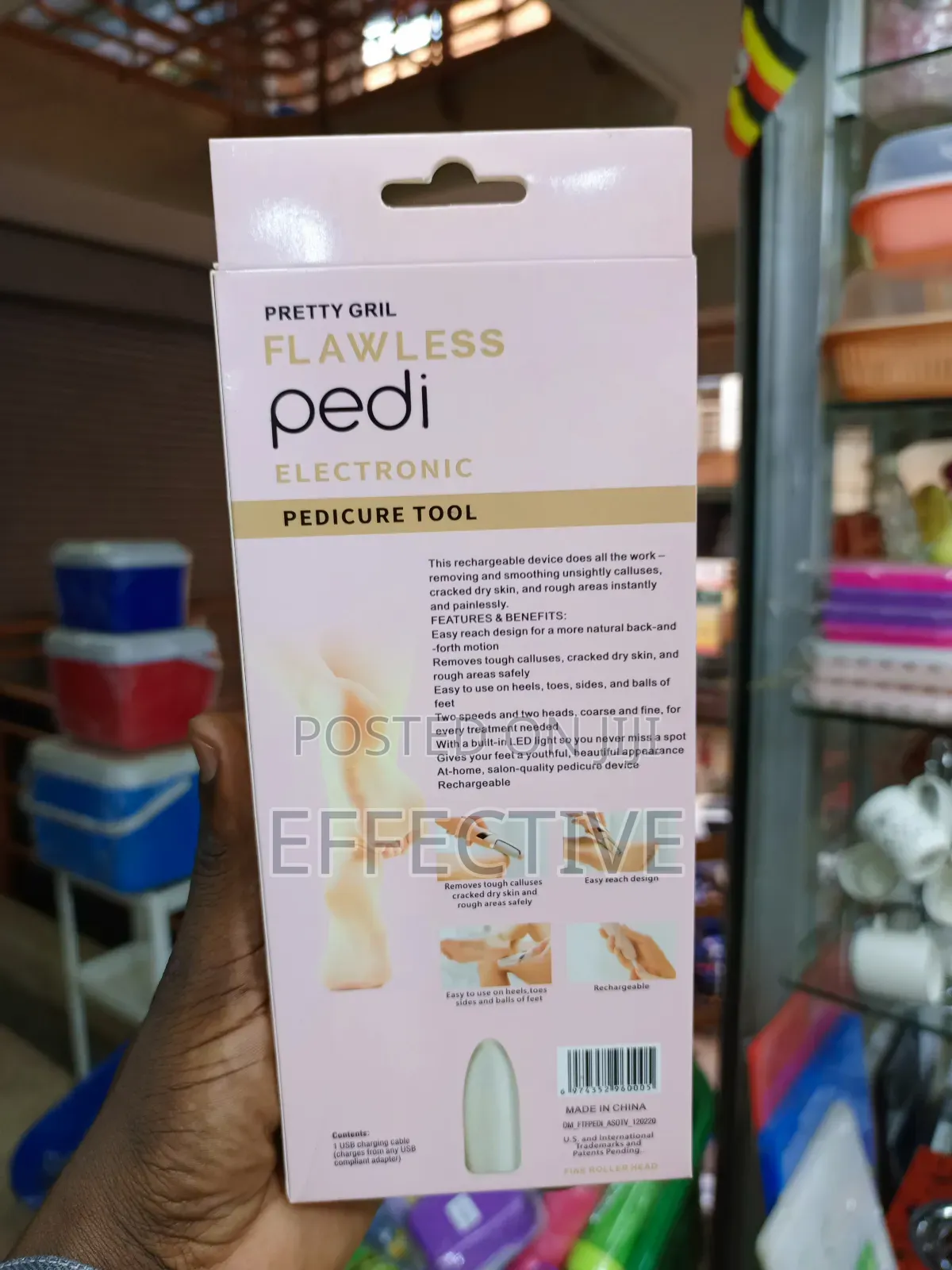 Pretty Gril Flawless Pedi Electronic Pedicure Tool
