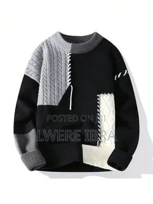 Heavy Black Warm Sweaters