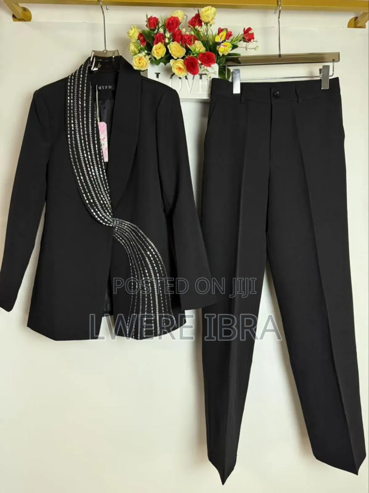 Black Designer Suits for Ladies
