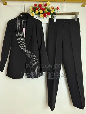 Black Designer Suits for Ladies