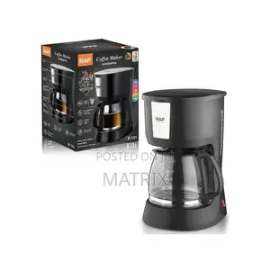 Raf 12 Cups Coffee Maker Machine-Black