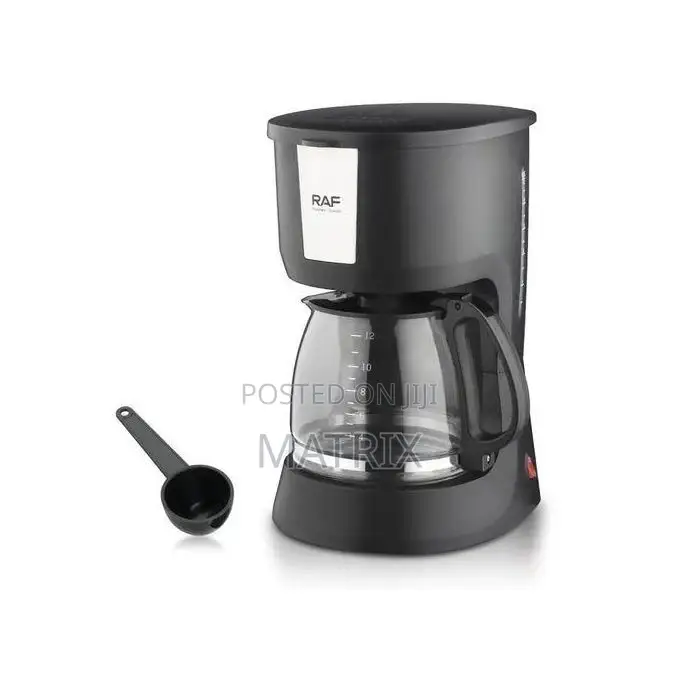 Raf 12 Cups Coffee Maker Machine-Black