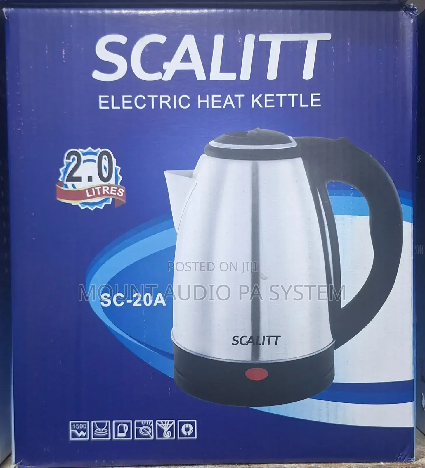 Scalit Electric Kettle 2.0l.