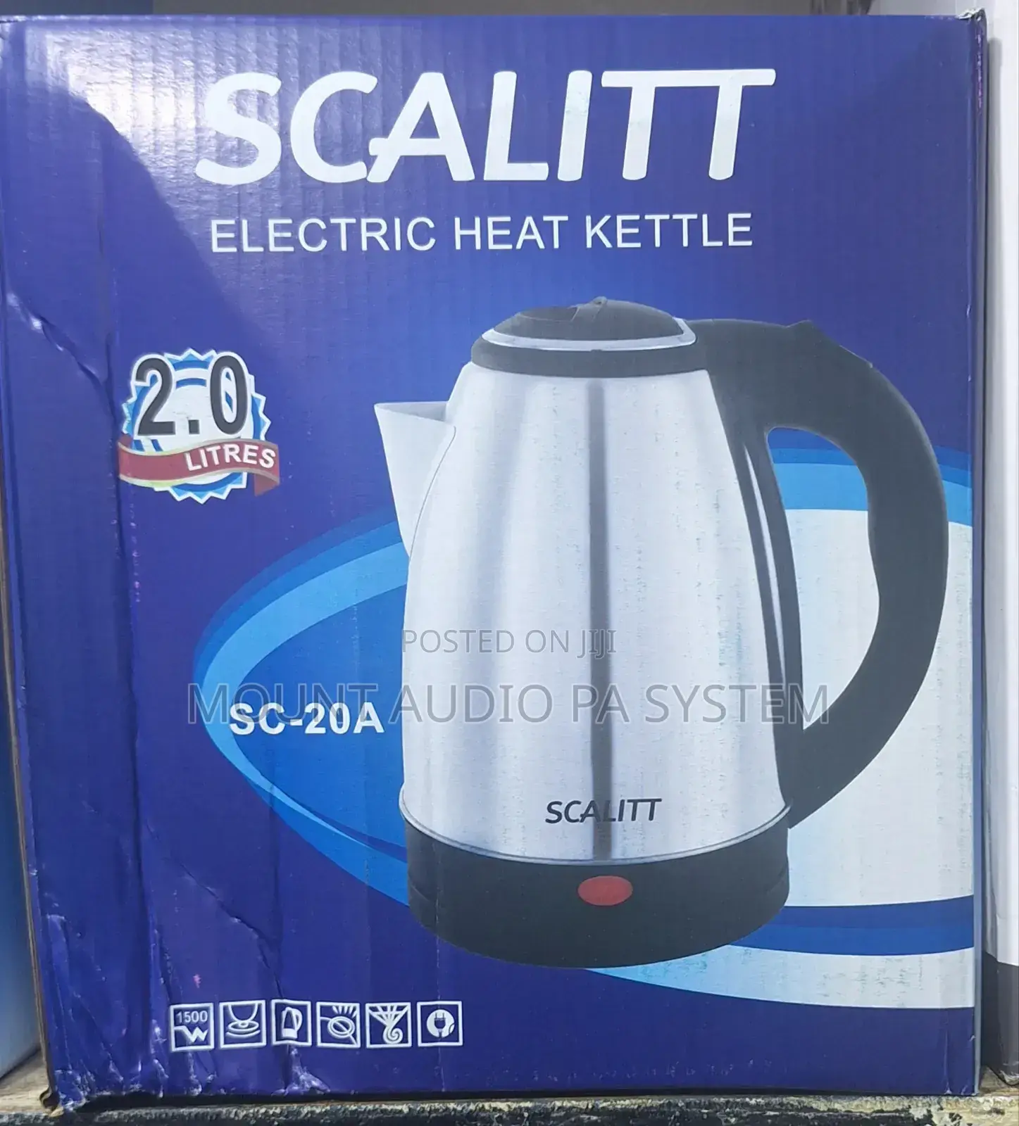 Scalit Electric Kettle 2.0l.