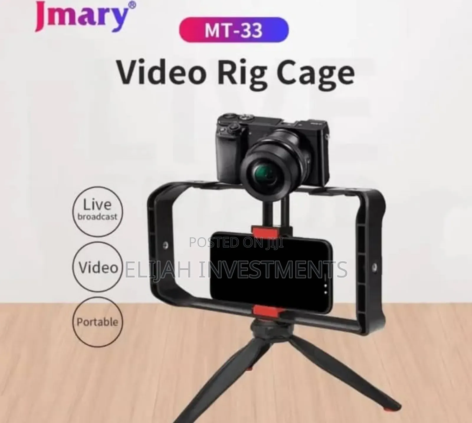 Jmary Tripod Mt-33 Video Cage