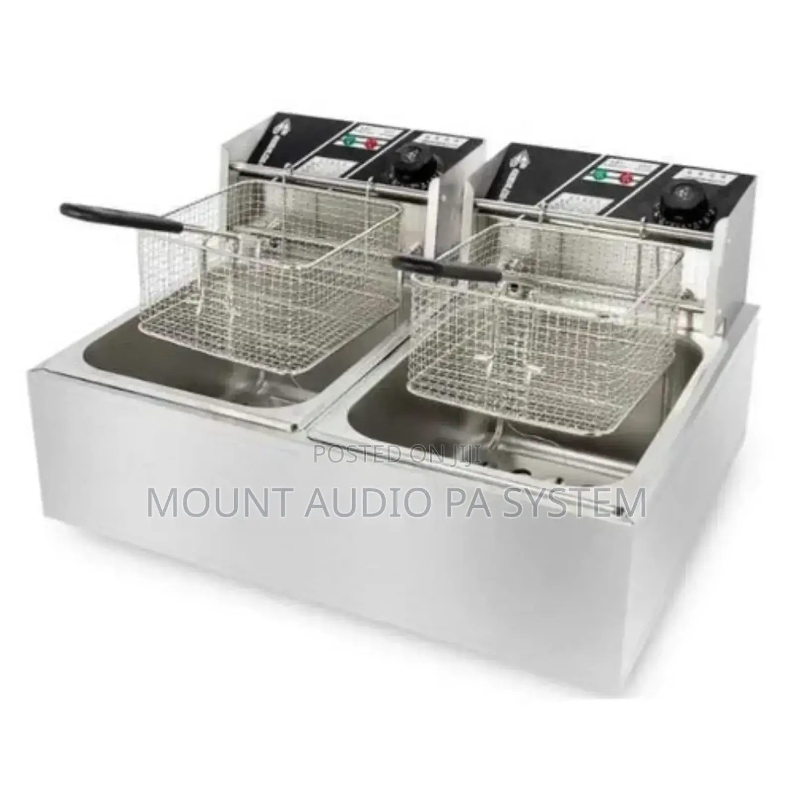 Electric Double Deep Fryer 12l