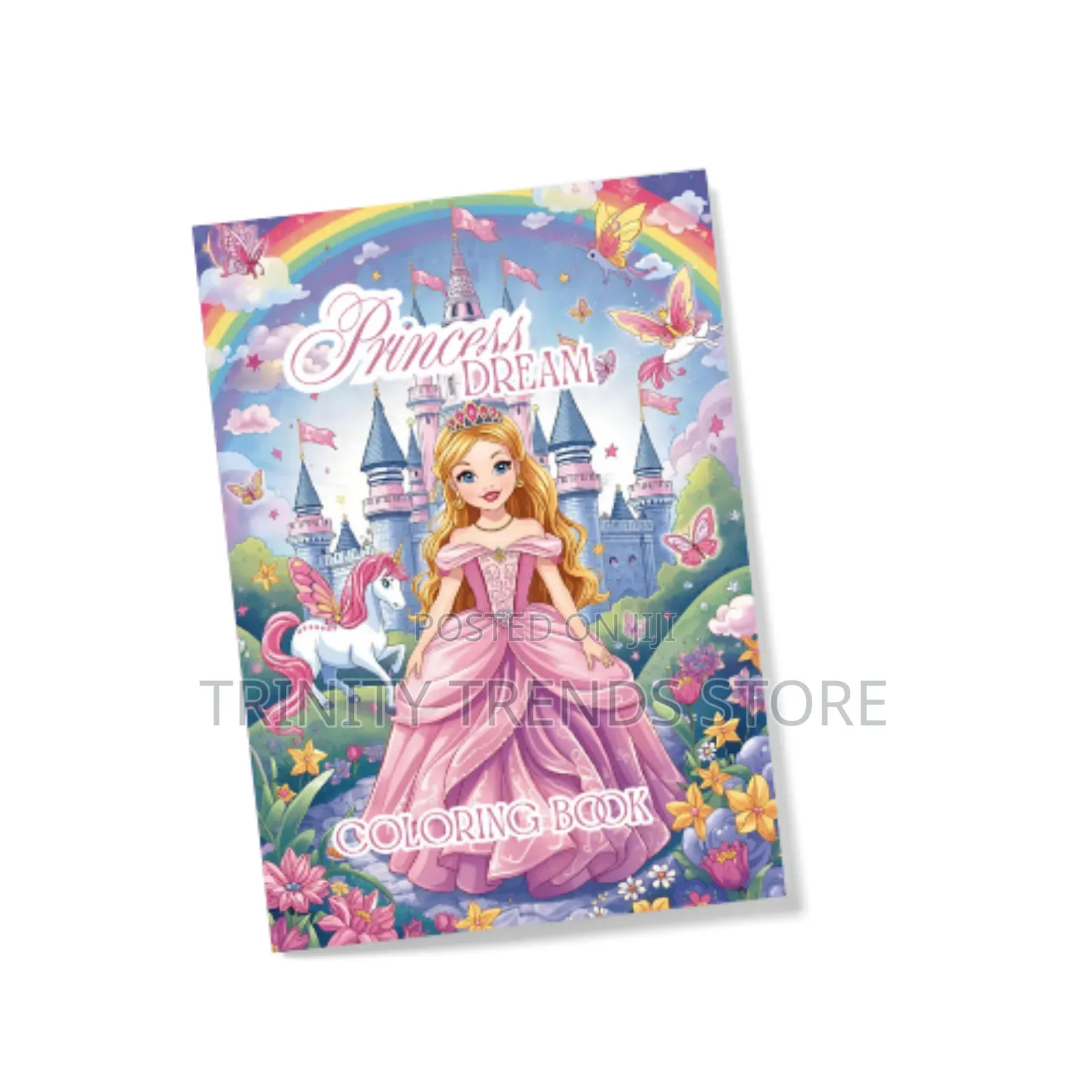 Princess Dreams Coloring Book for Girls