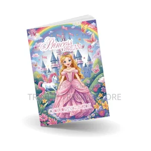 Princess Dreams Coloring Book for Girls
