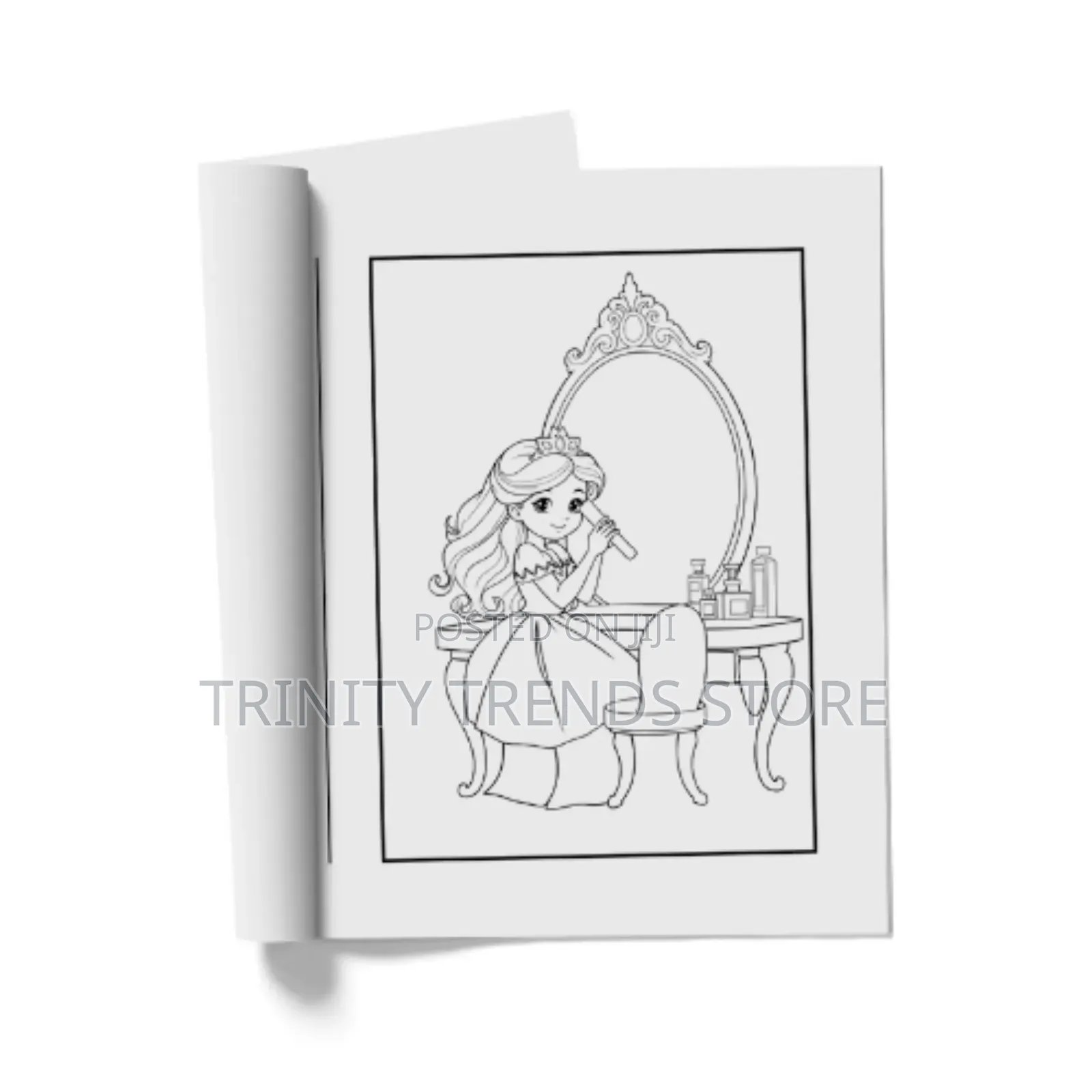 Princess Dreams Coloring Book for Girls