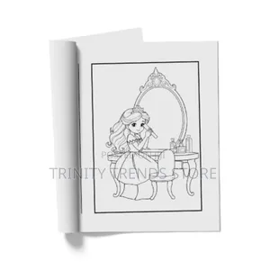 Princess Dreams Coloring Book for Girls