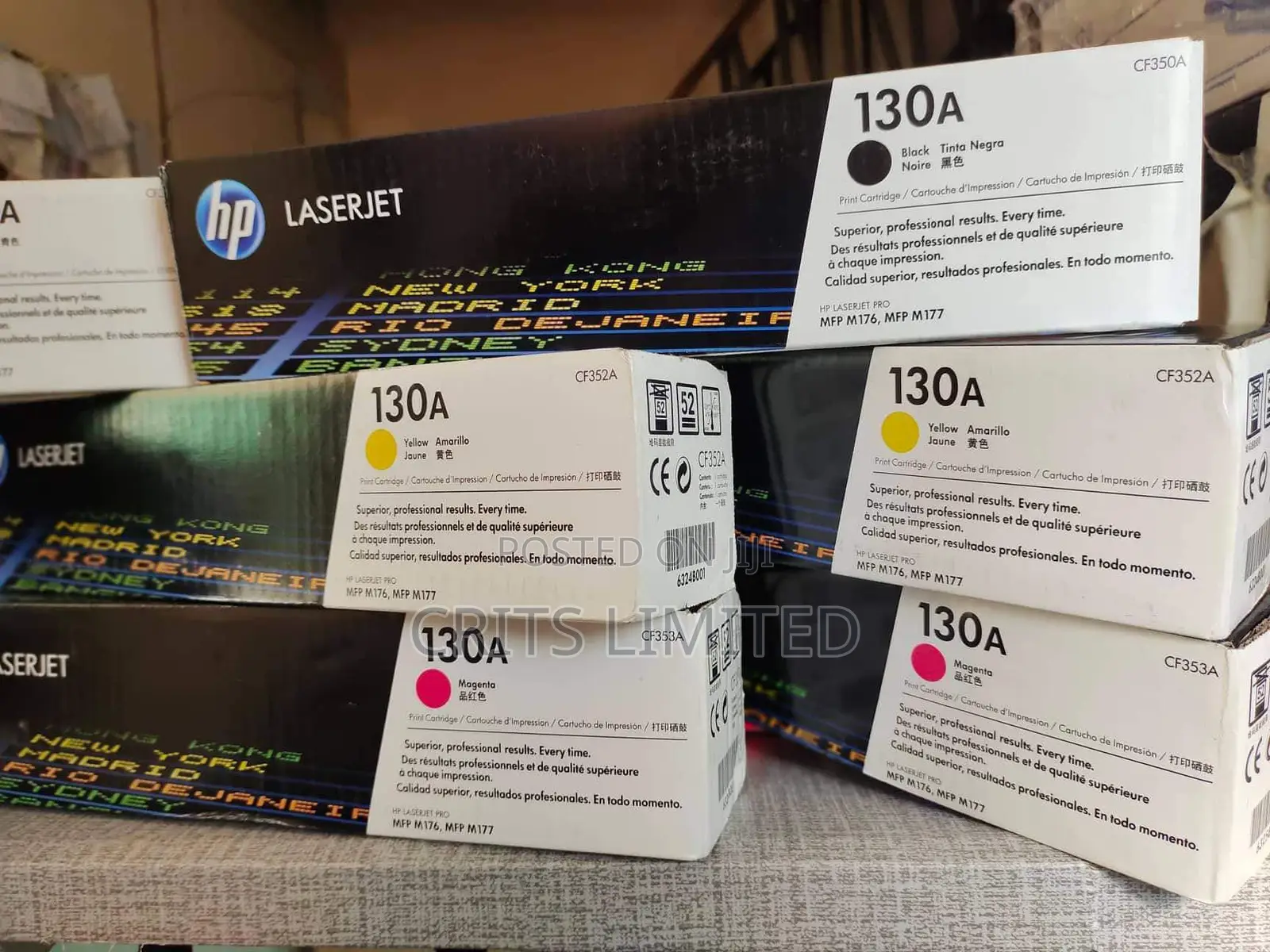Hp 130a Original Laserjet Toner Cartridges