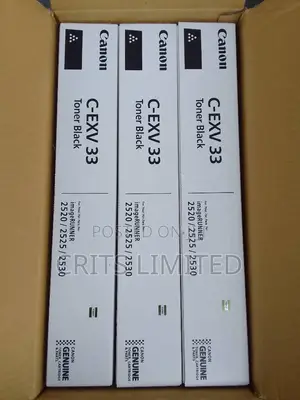 Genuine Canon C-Exv 33 Black Toner Cartridge