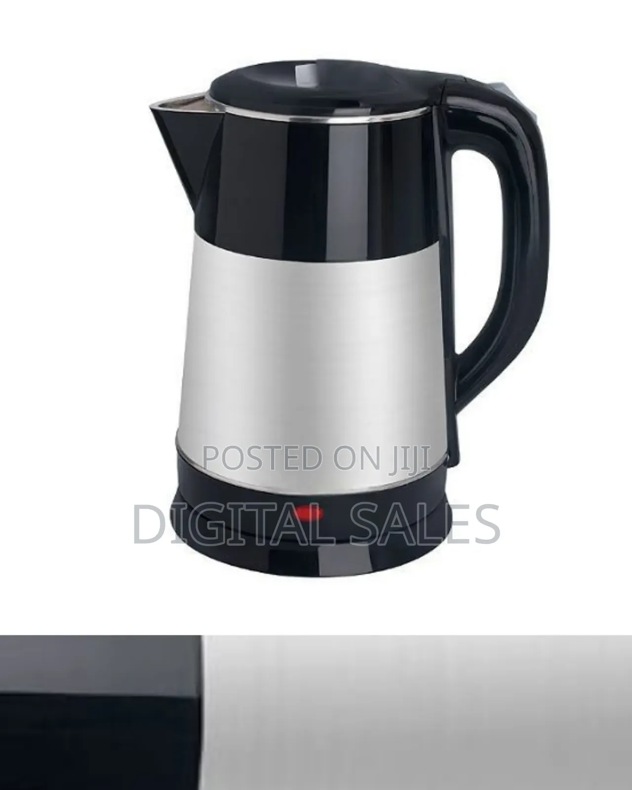 2 Litre Electric Cordless Kettle - Silver
