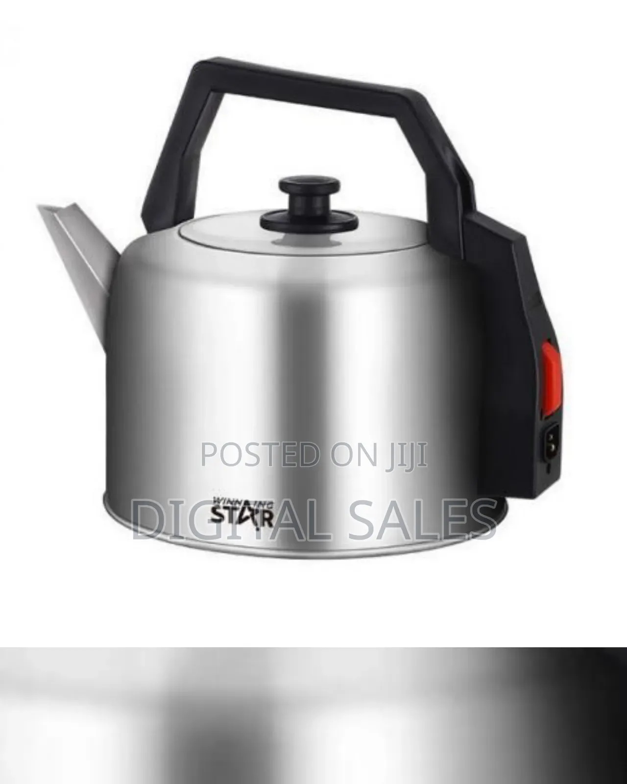 Winningstar 5litres Water Boiling Electric Kettle - Sliver