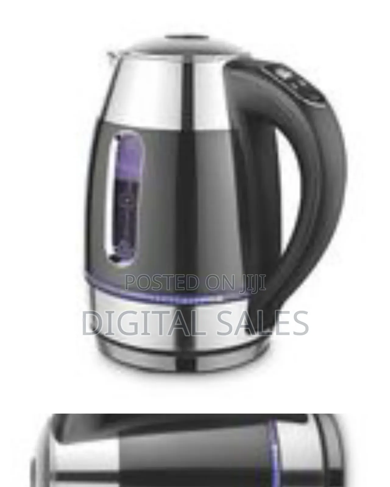 DSP 1.7 Litre Glass Electric Boiling Kettle Boiler Pot With Temperatur