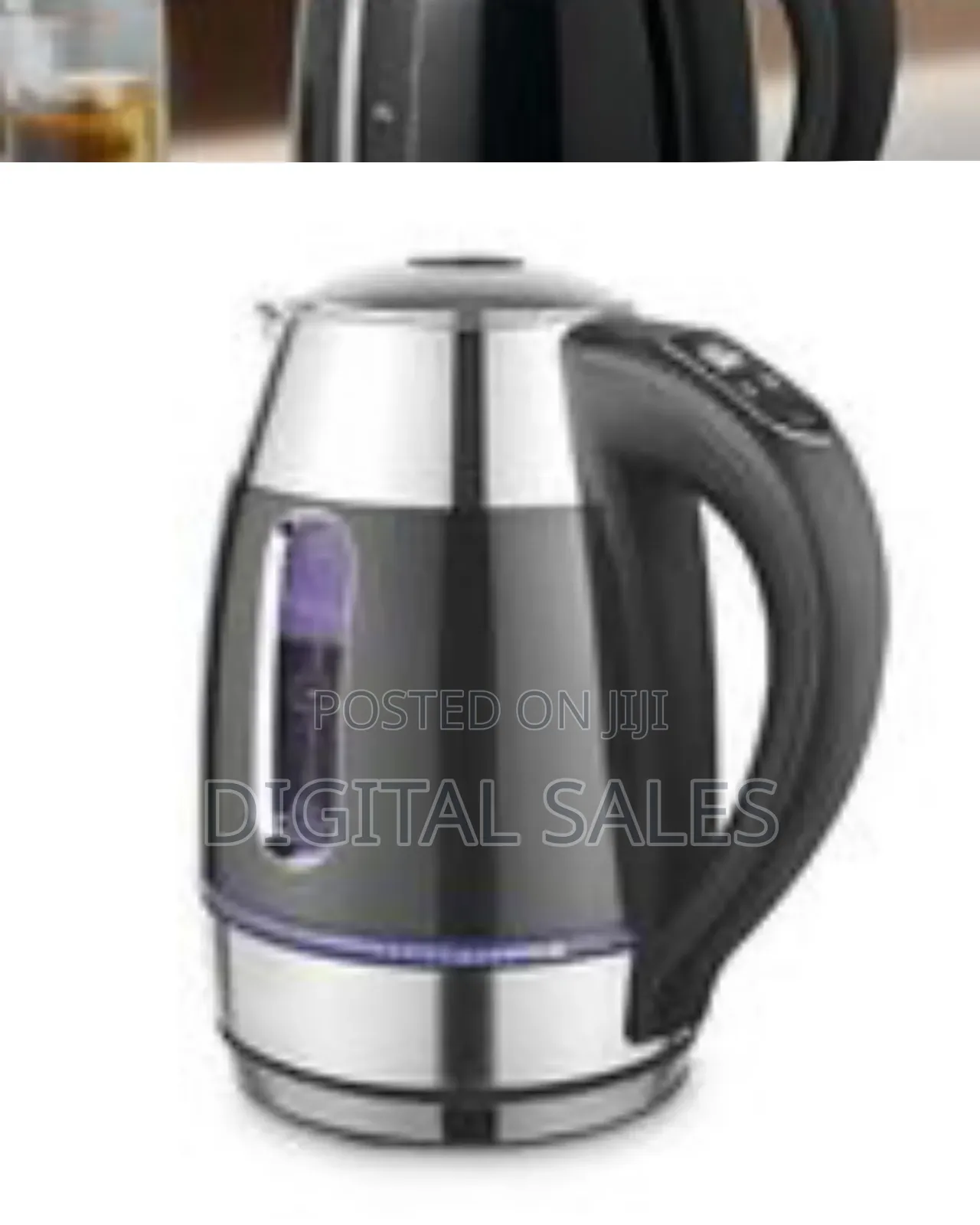 DSP 1.7 Litre Glass Electric Boiling Kettle Boiler Pot With Temperatur