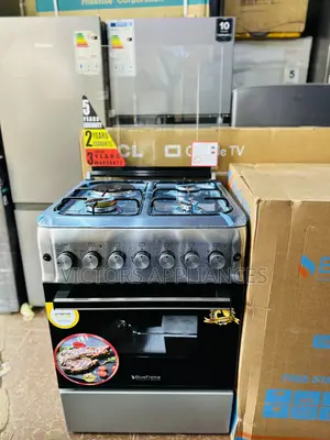 High End Blueflame Cooker 60x60cm 3+1 With Inox Stainless Steel Body