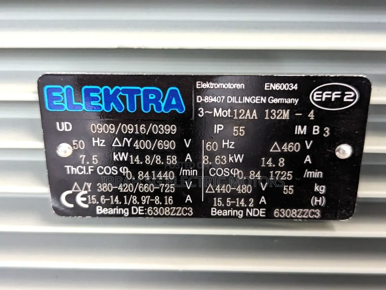 Three Phase Motors All Types and Sizes Available