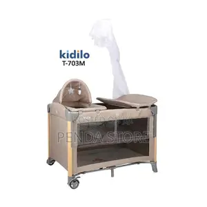 Baby Playpen Bed With Mosquito Net – Safe and Foldable Baby Playpen