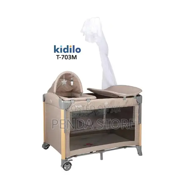 Baby Playpen Bed With Mosquito Net – Safe and Foldable Baby Playpen