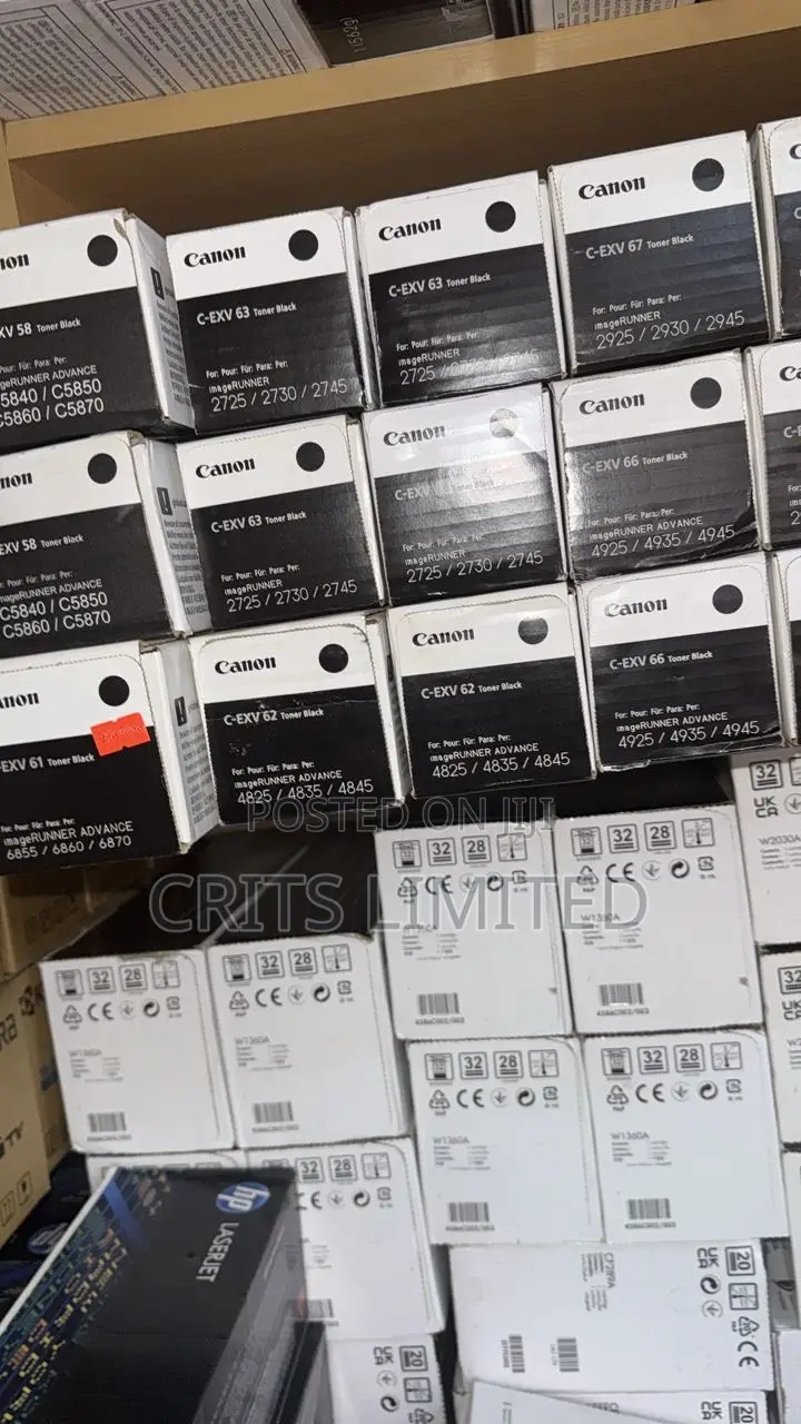 Genuine Canon C-Exv 62 Black Toner Cartridge
