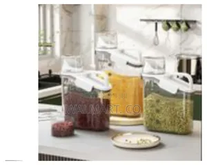 3 Pieces of 2500ml 1800ml 1500ml Cereal Food Storage Containers