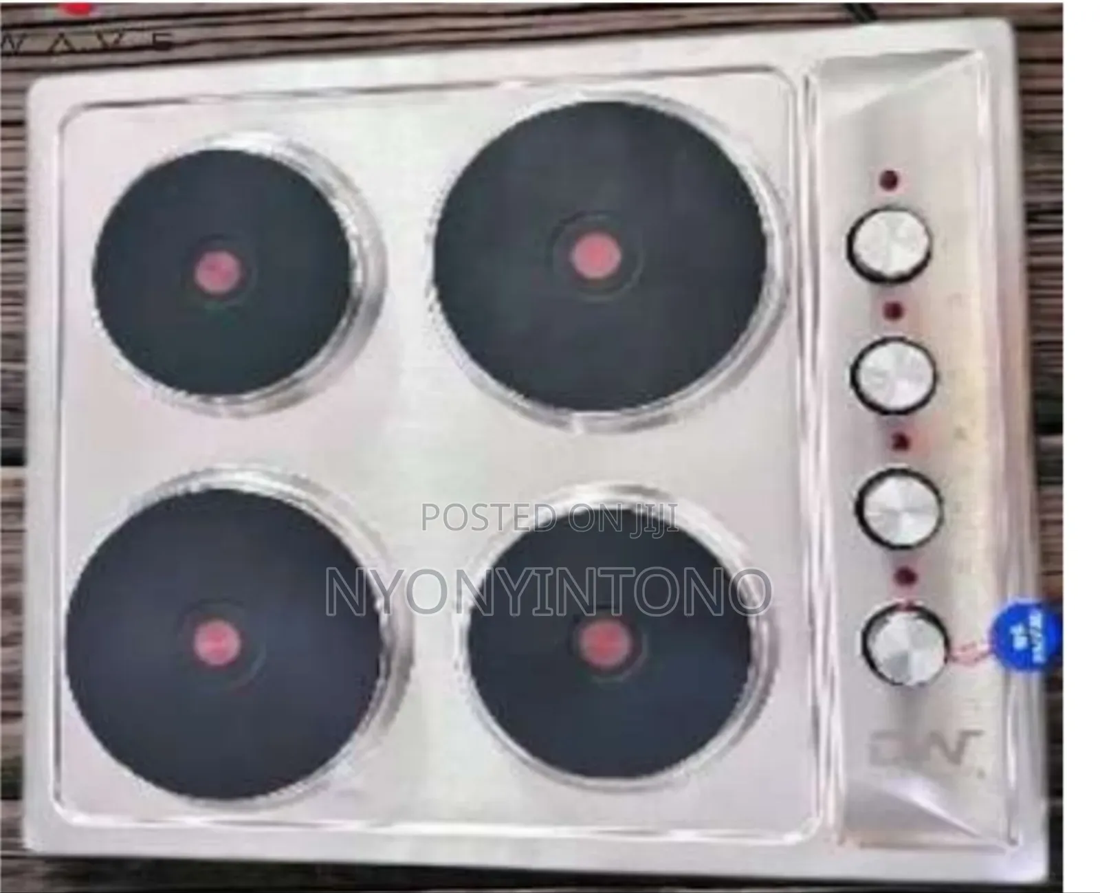 Dw 60cm Inbuilt Full Electric Hob With Stainless Steel Top