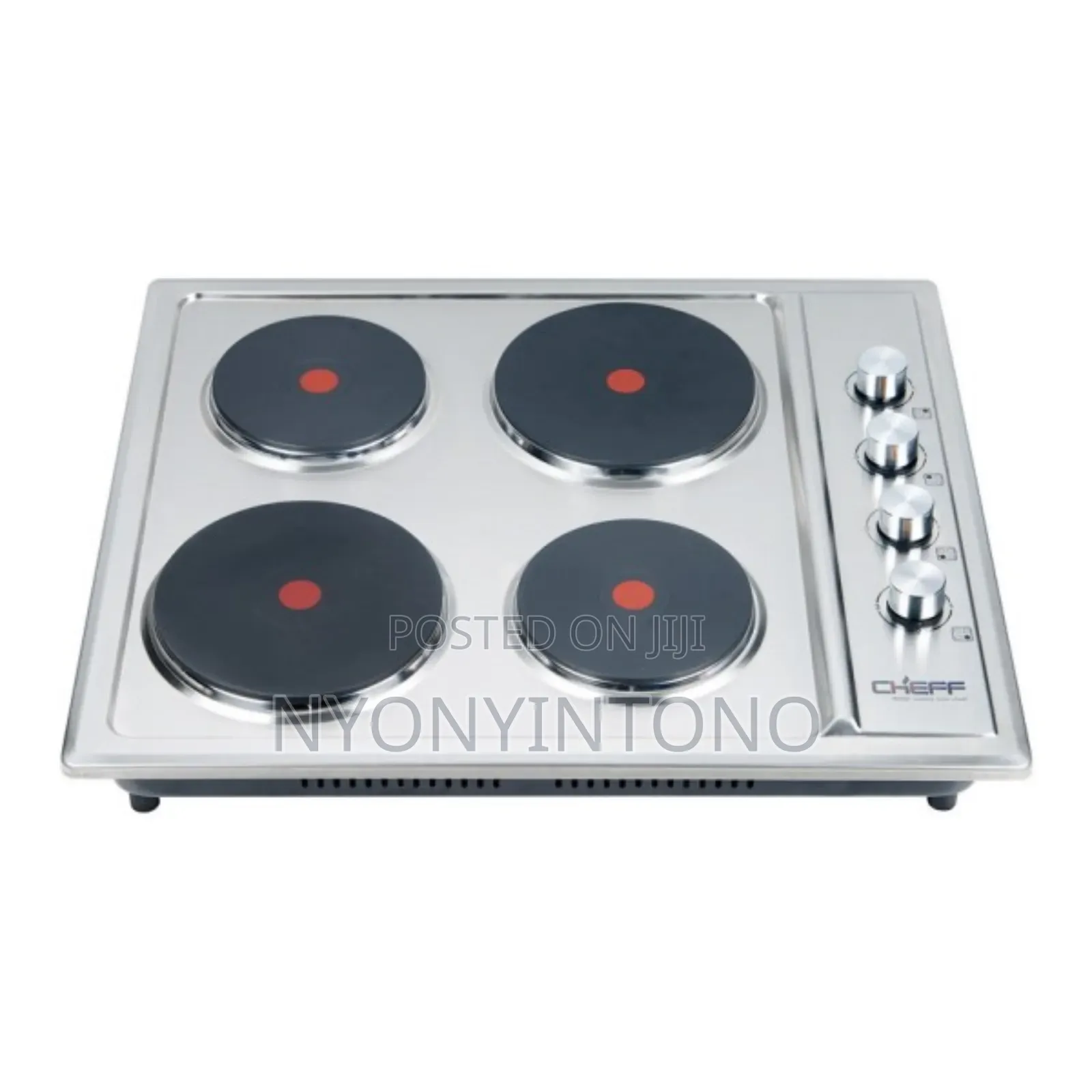 Dw 60cm Inbuilt Full Electric Hob With Stainless Steel Top
