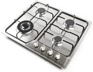 Digi Wave 60cm Inbuilt Full Gas 4 Burner Hob With Stainless Steel Body