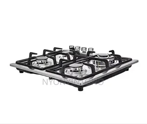 Digi Wave 60cm Inbuilt Full Gas 4 Burner Hob With Stainless Steel Body