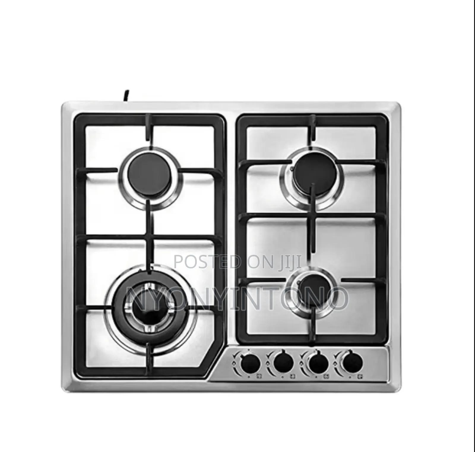 Digi Wave 60cm Inbuilt Full Gas 4 Burner Hob With Stainless Steel Body