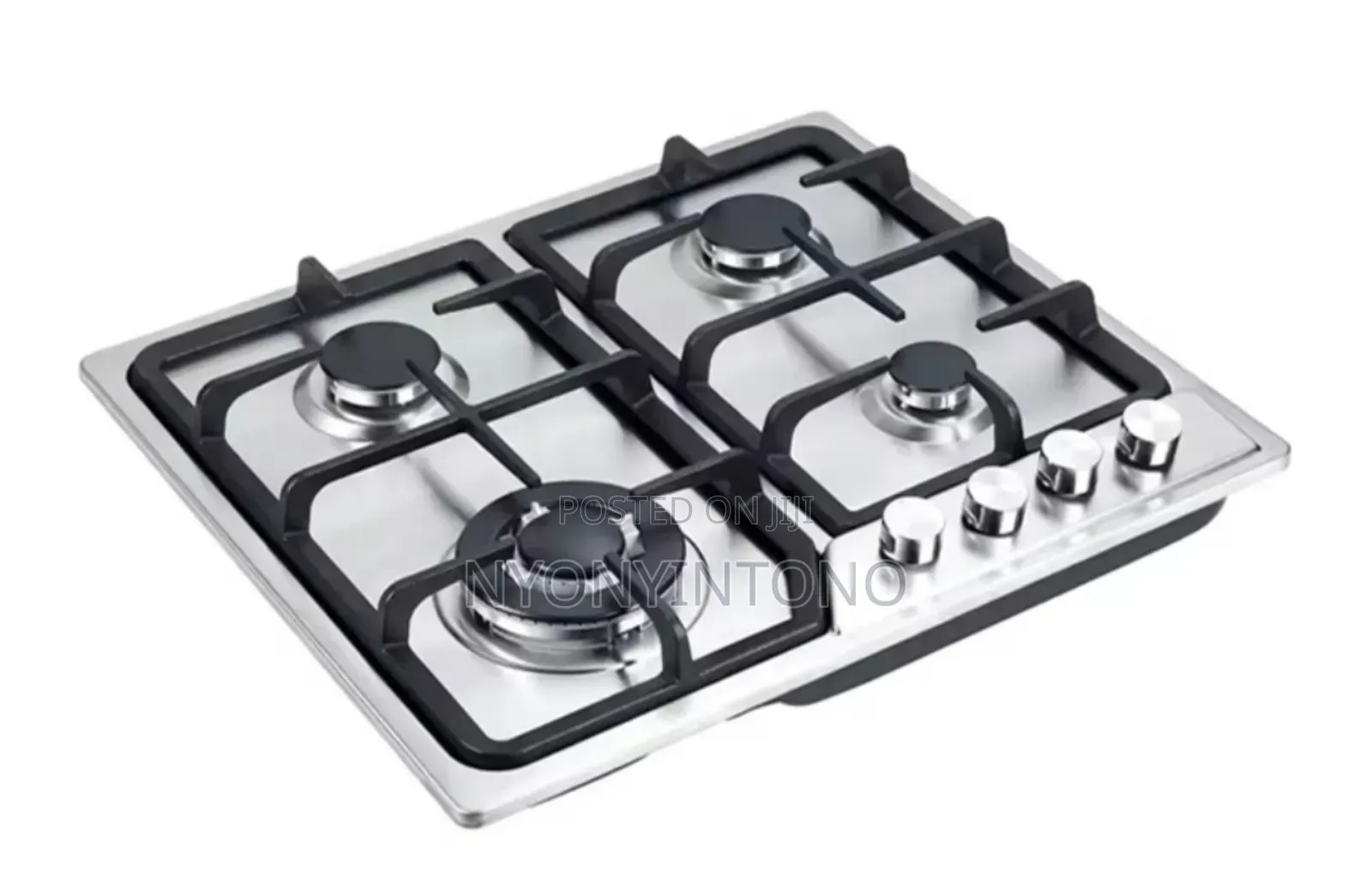 Digi Wave 60cm Inbuilt Full Gas 4 Burner Hob With Stainless Steel Body