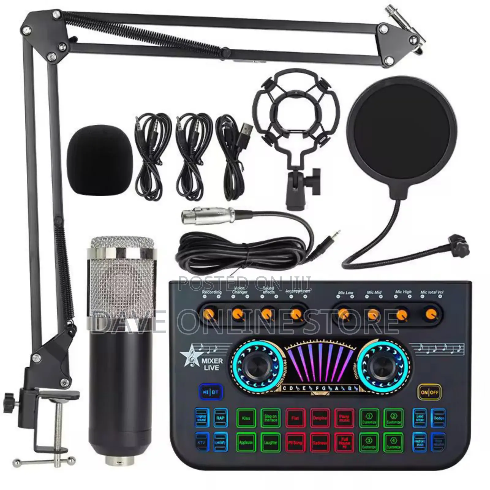 X3 Digital Mixer Sound Card