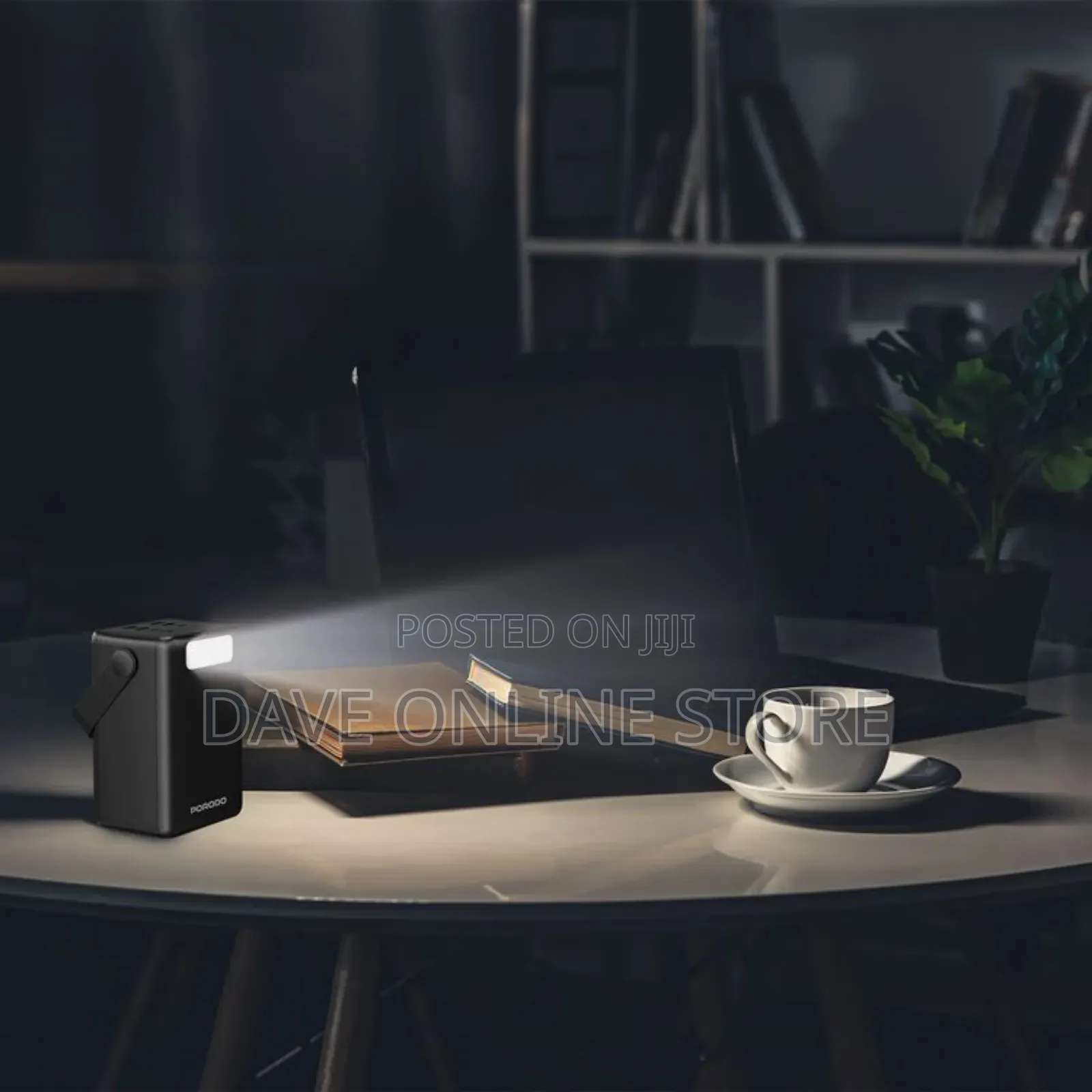Porodo Lara 80000mah Power Bank With Flashlight,Portable Handle,Pd 20w