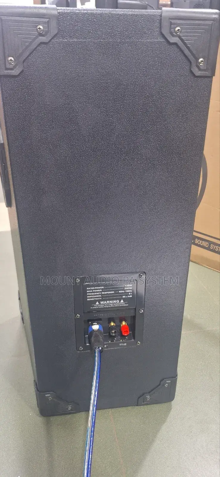 Villidor 12" Top Speaker