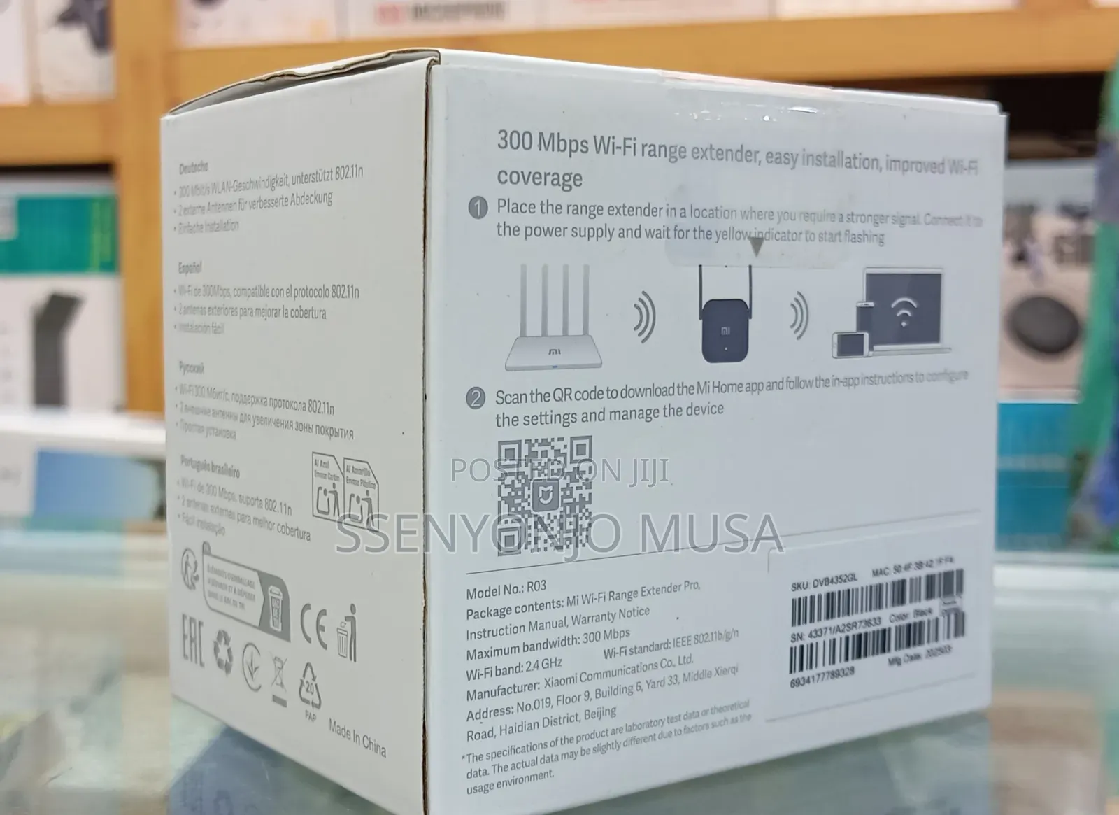 Xiaomi Mi Wi-Fi Range Extender Pro | 300mbps Wireless Repeater.