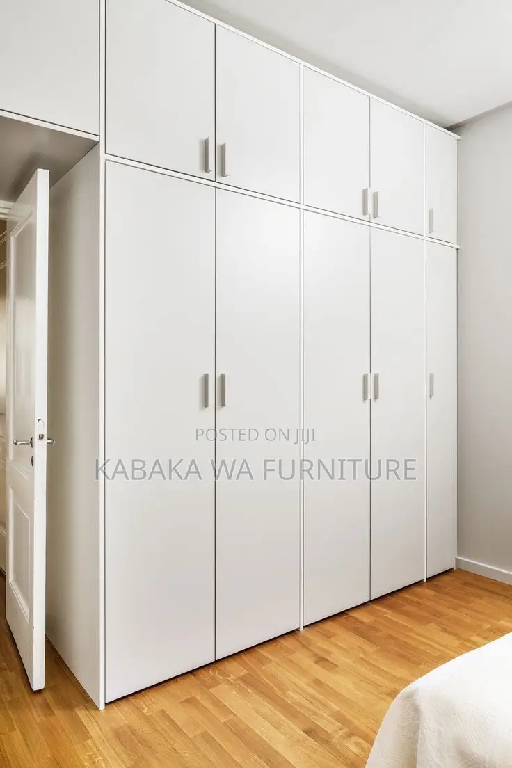 3- Doors to /Conceal Contents. /Wardrobe Is a Tall Freestanding /