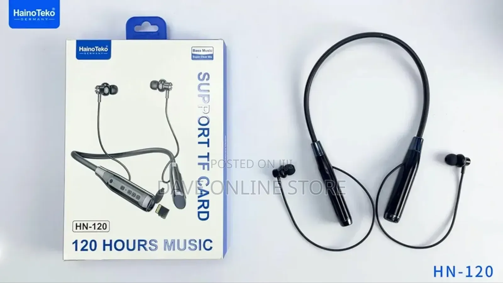 Haino Teko Germany Hn-120 Bluetooth Wireless Neckband