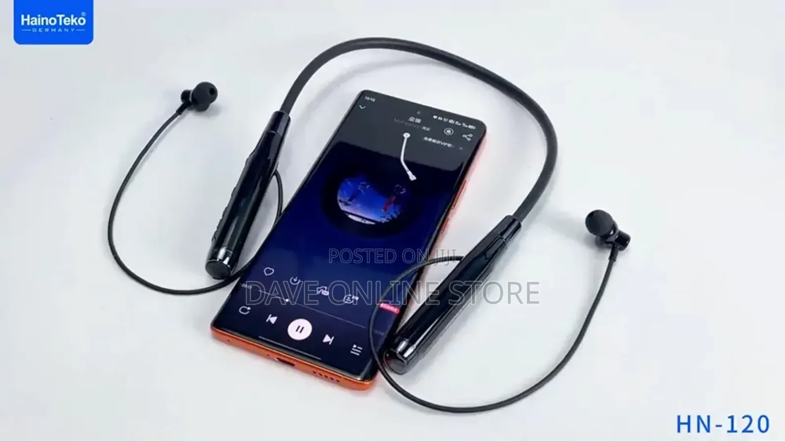Haino Teko Germany Hn-120 Bluetooth Wireless Neckband