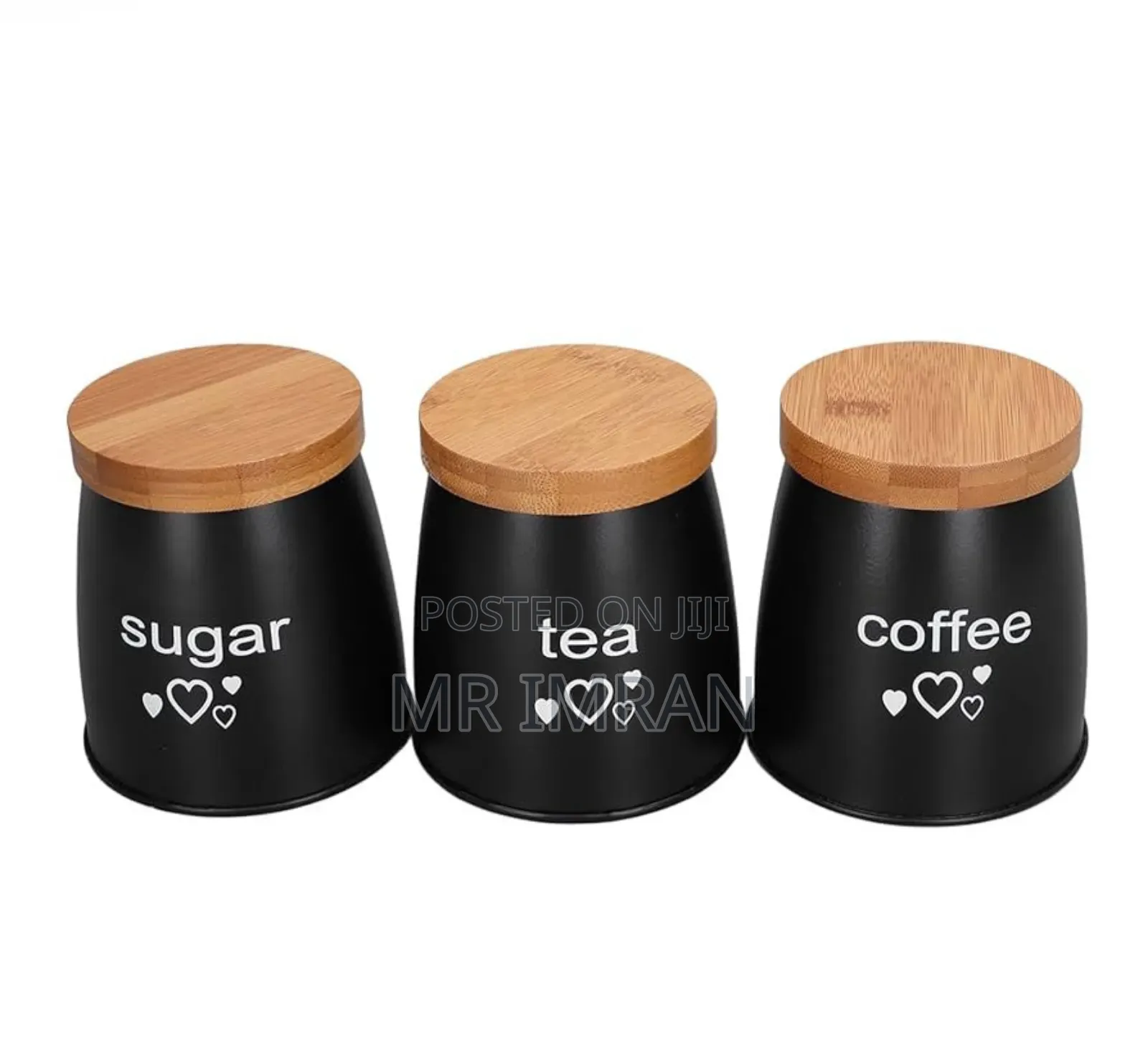 Coffee Sugar and Tea Container Set