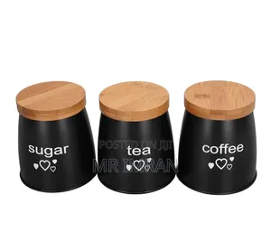 Coffee Sugar and Tea Container Set