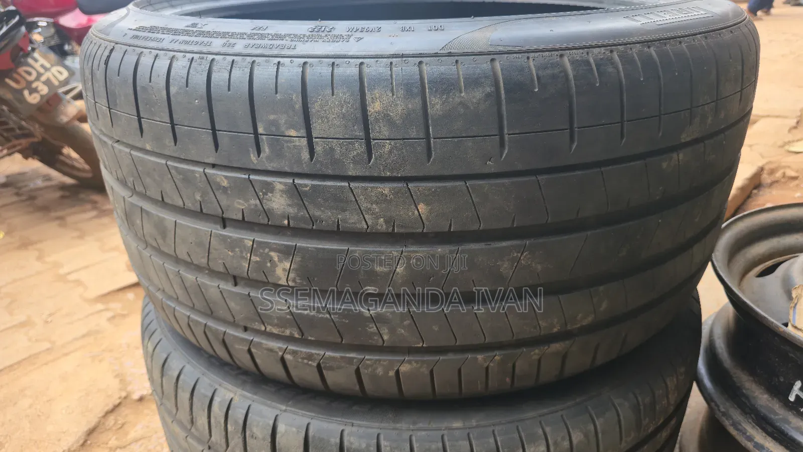 285/35r23 Pirelli Foreign Used Tyres