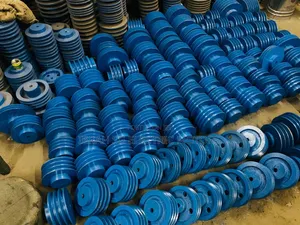 Vbelt Motor and Shaft Pulleys